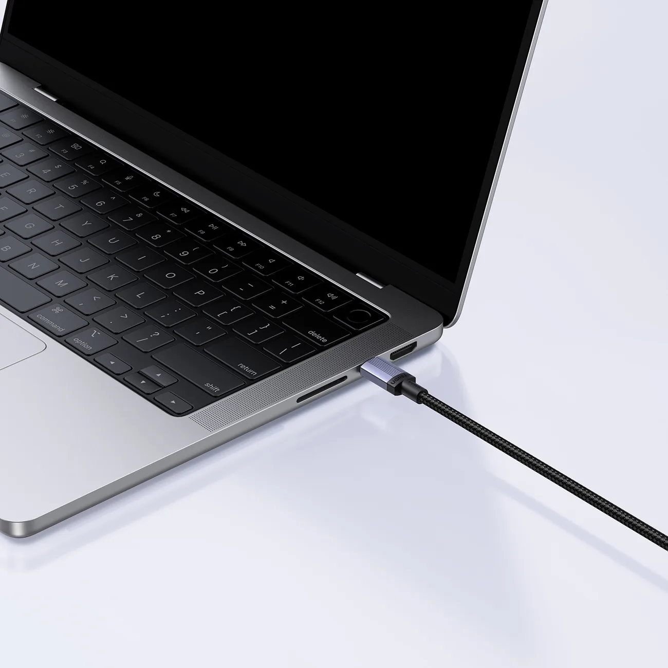USB-C PD 240 W-os 3 m-es kábel – fekete 10