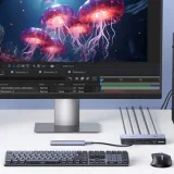 KVM prekidač za 2 računala i 1 monitor s USB-C i HDMI 4K 60Hz - sivi 3