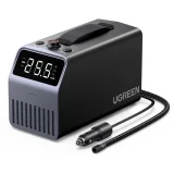 Elektrická pumpa na pneumatiky s displejom, 150 PSI, 3x4500mAh, 12V – sivá