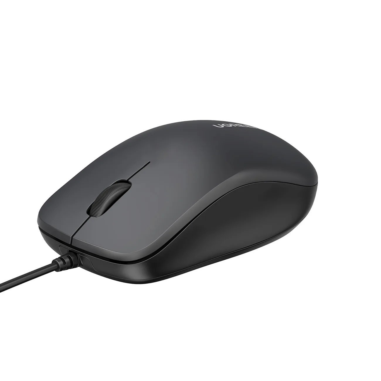 Vezetékes optikai egér 1200 DPI - fekete 2