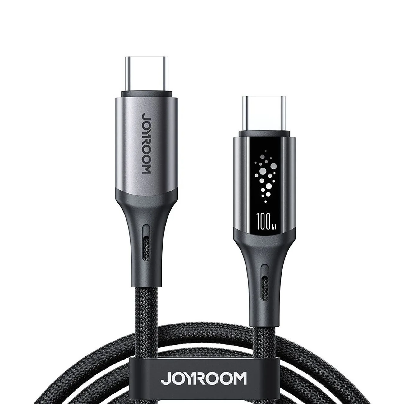 StarTalk S-A60 100 W-os USB-C kábel, 1,2 m – fekete