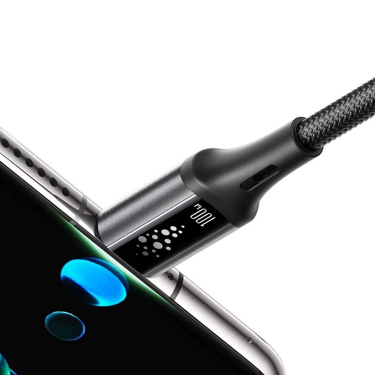 Kabel przewód USB-C S-A60 StarTalk 100W 1.2m - czarny 5