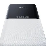 10000mAh 22,5W LiPo Power Bank s ugrađenim USB-C i iPhone Lightning kabelima - bijela 6