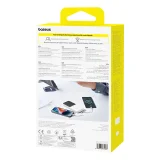 10000mAh 22,5W LiPo Power Bank s ugrađenim USB-C i iPhone Lightning kabelima - bijela 9