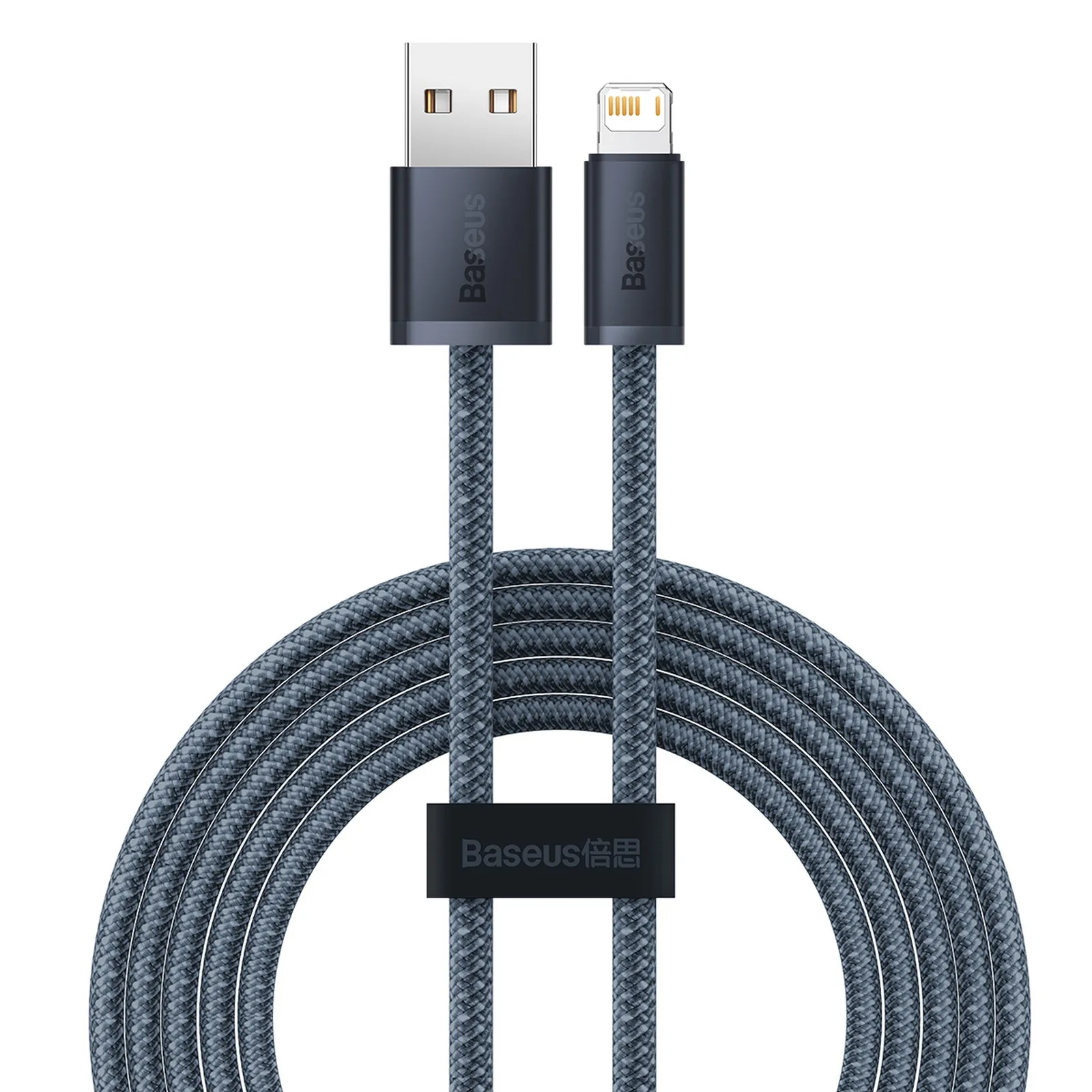 iPhone USB–Lightning kábel 2,4 A, 2 m – szürke