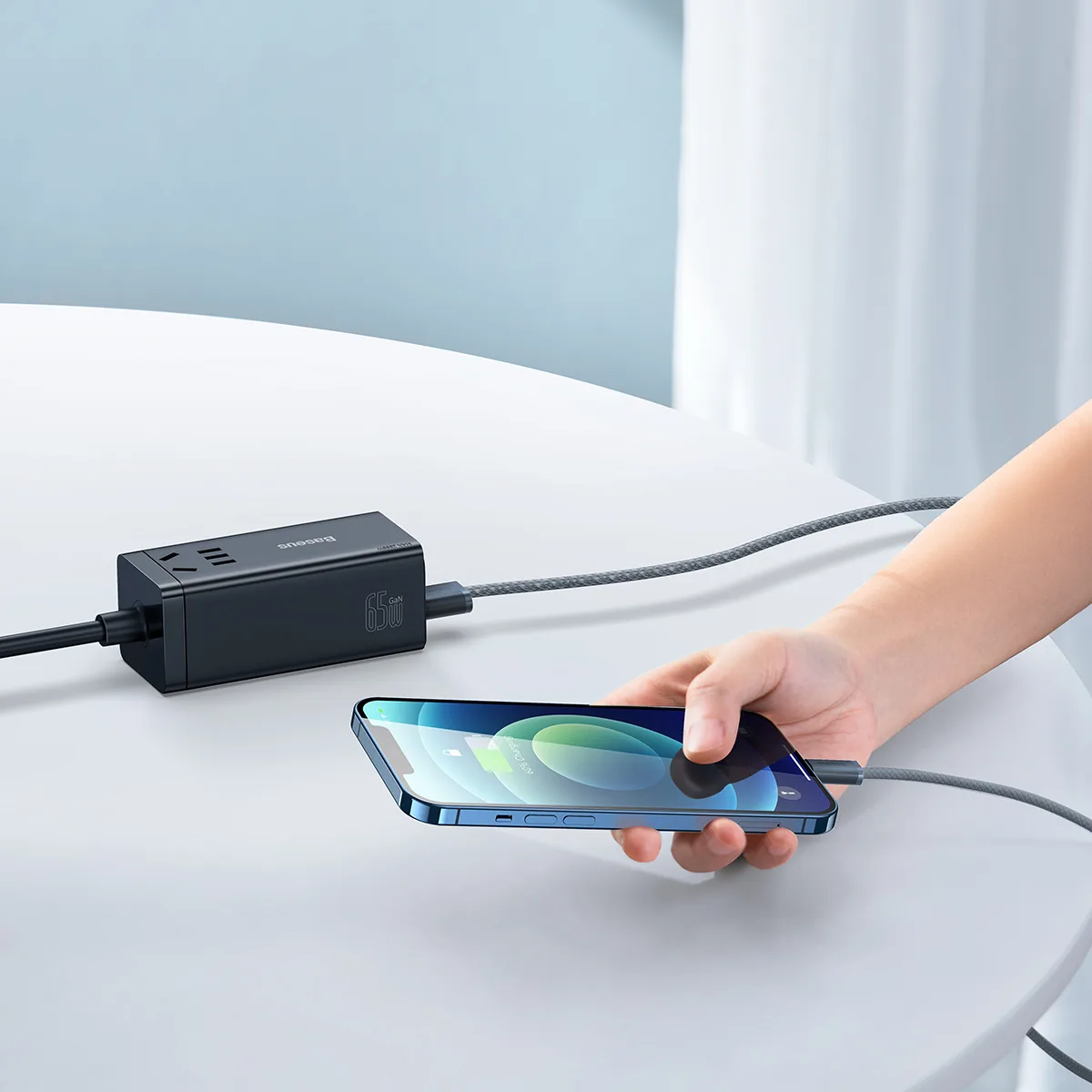 iPhone USB-zu-Lightning-Kabel 2,4 A, 2 m – Grau 11