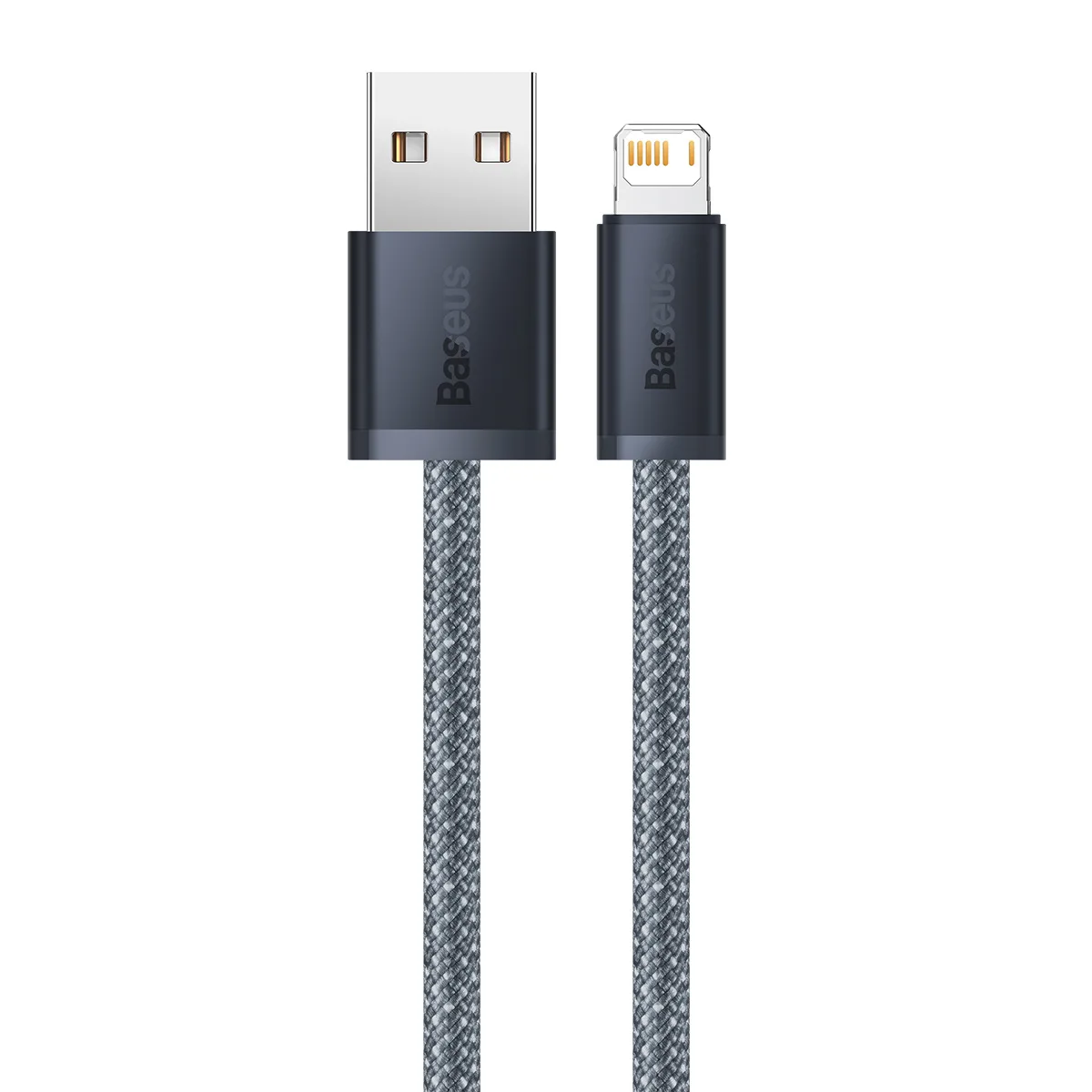 iPhone USB-zu-Lightning-Kabel 2,4 A, 2 m – Grau 3
