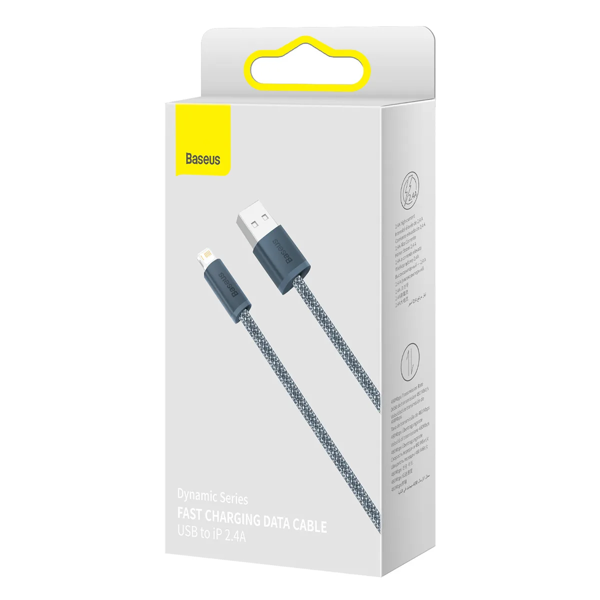 iPhone USB-zu-Lightning-Kabel 2,4 A, 2 m – Grau 5