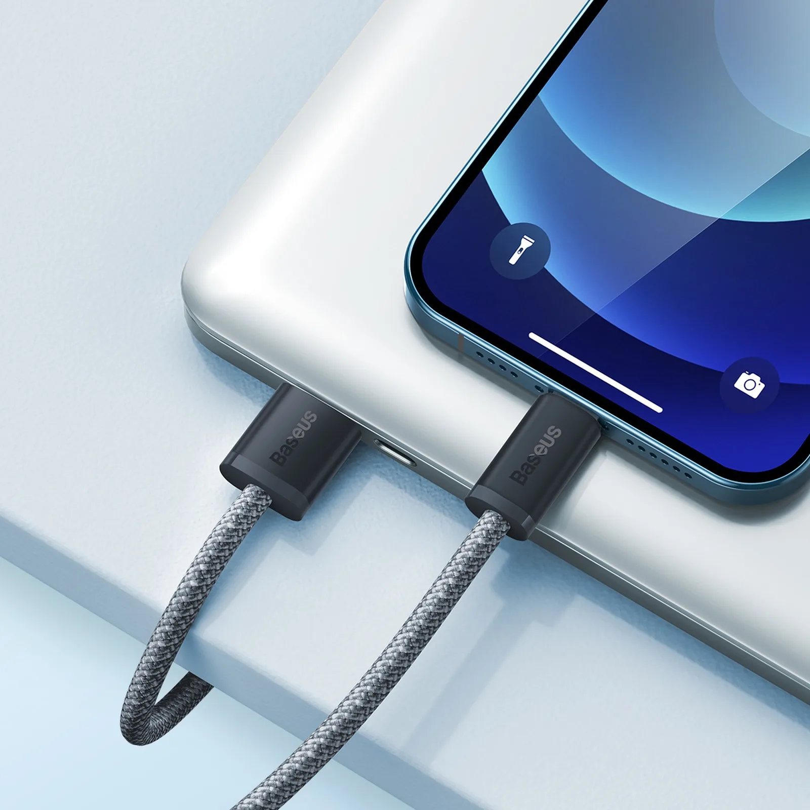 iPhone USB-zu-Lightning-Kabel 2,4 A, 2 m – Grau 9