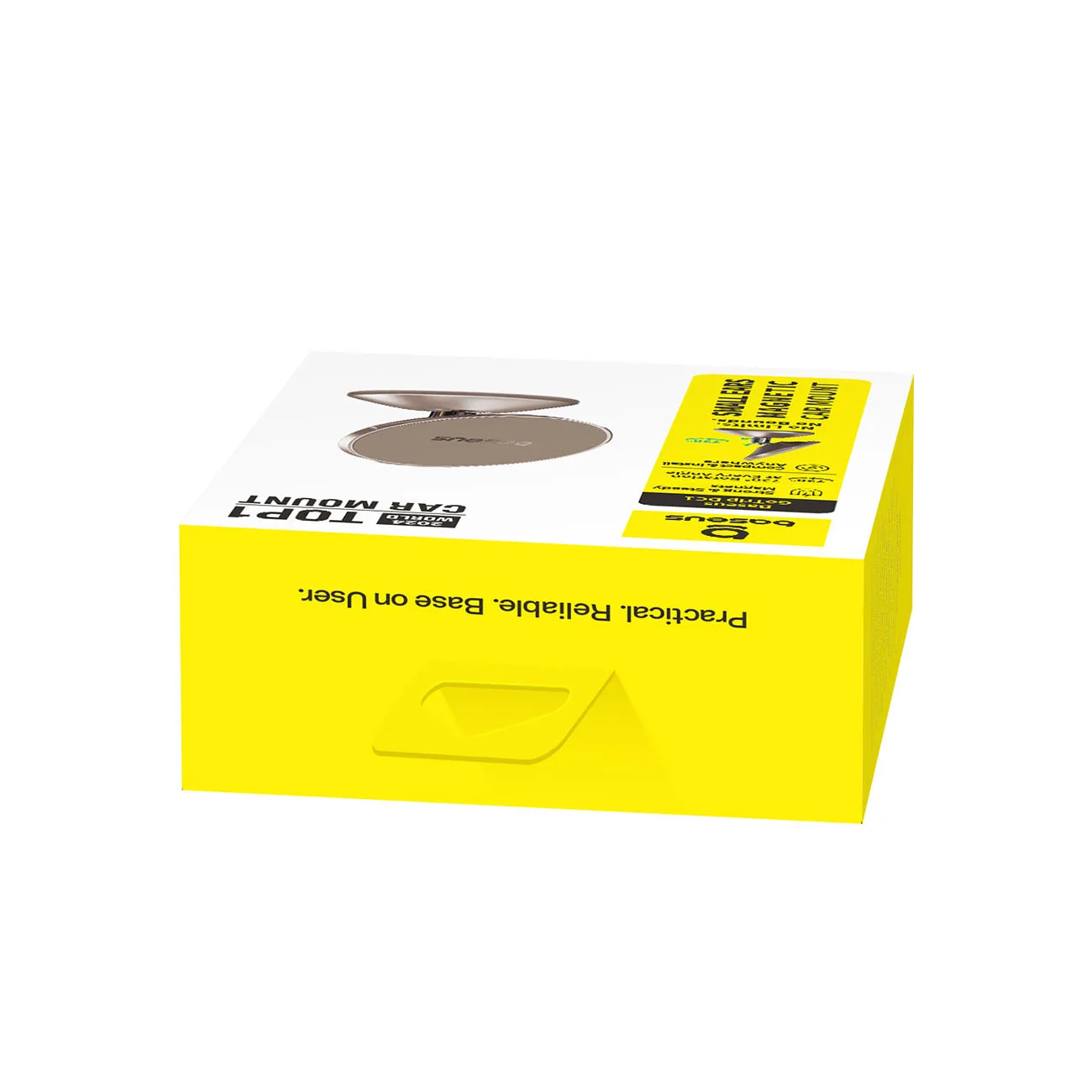 Suport magnetic pentru mașină GoTrip DC1 MagSafe pentru smartphone-uri (parbriz/tablou de bord) - Auriu 11