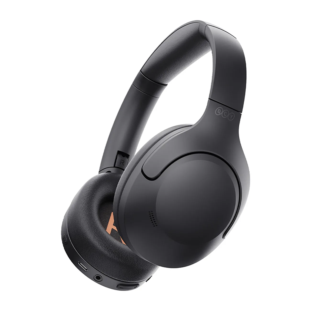 Słuchawki bezprzewodowe nauszne H3 Lite ANC Bluetooth - czarne 6