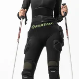 Fejlett csípővédők sí-, snowboard- és korcsolyázó rövidnadrághoz, L méret – fekete 2