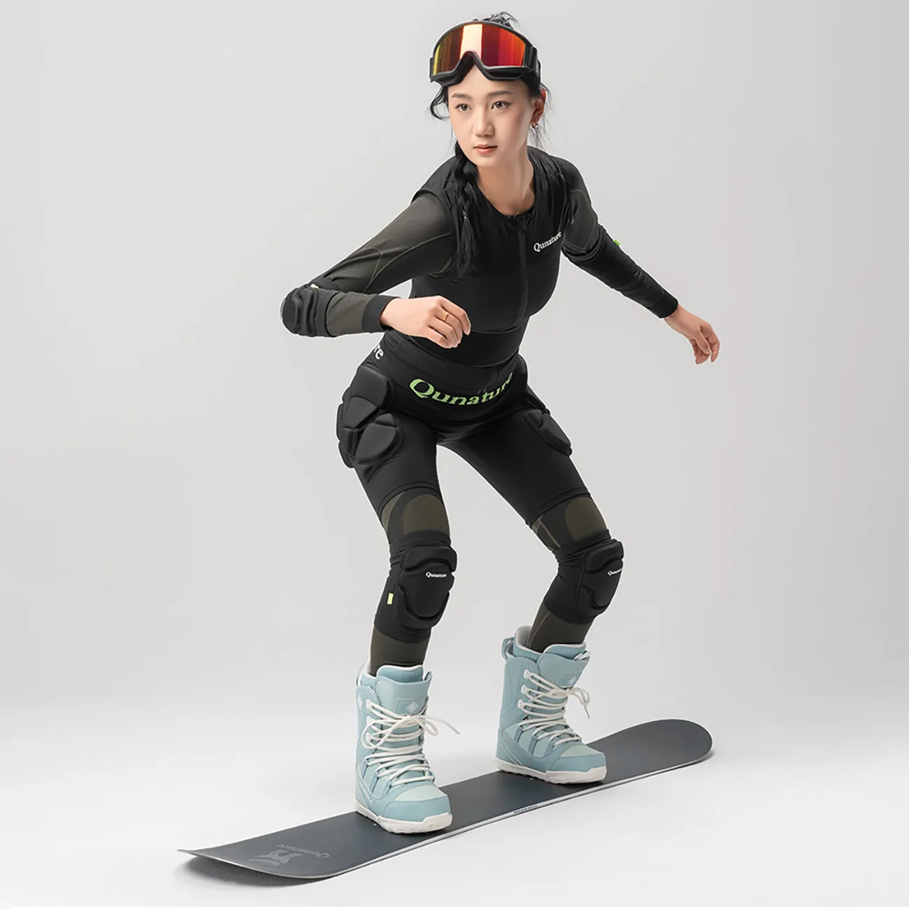 Ochraniacze bioder spodenki na narty snowboard łyżwy Advanced rozmiar XL - czarne 10