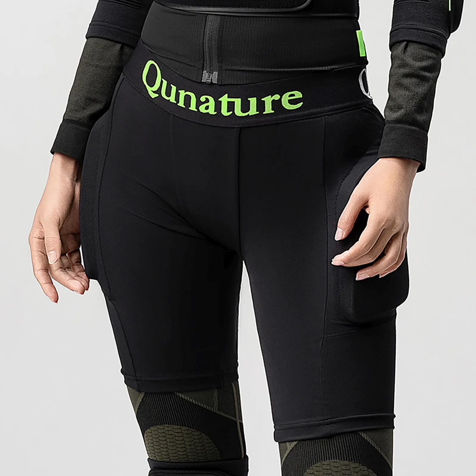 Ochraniacze bioder narciarskie na snowboard łyżwy Basic rozmiar XL - czarne 11