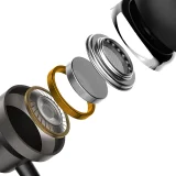 X10PRO vezetékes fülhallgató, 3,5 mm-es mini jack - fekete 3
