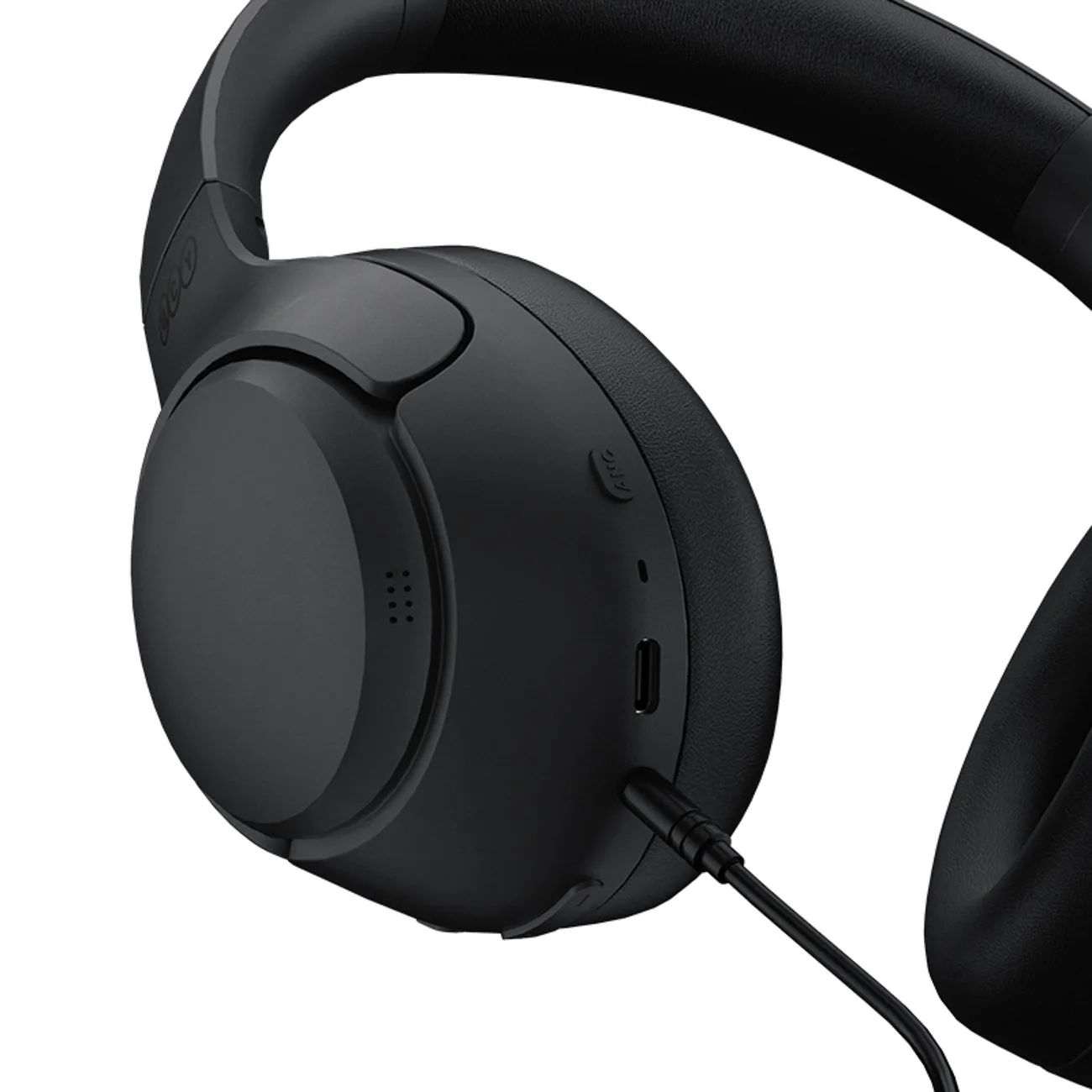 H3 ANC vezeték nélküli, fülre helyezhető Bluetooth fejhallgató – fekete 5