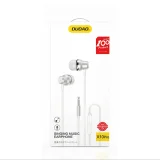 X10PRO vezetékes fülhallgató távirányítóval, 3,5 mm-es mini jack csatlakozóval – fehér 4