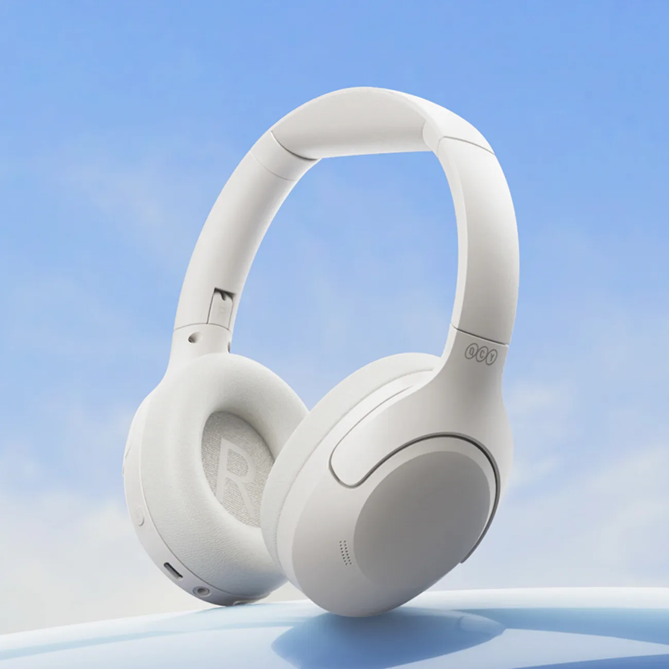 H3 Lite ANC Bluetooth vezeték nélküli fülhallgató - fehér 11