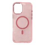 Třpytivý zadný kryt pre Samsung Galaxy A26 5G Glitter Case MagSafe – ružový