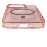 Třpytivý zadný kryt pre Samsung Galaxy A26 5G Glitter Case MagSafe – ružový 3