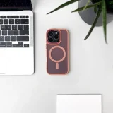 Třpytivý zadný kryt pre Samsung Galaxy A26 5G Glitter Case MagSafe – ružový 4