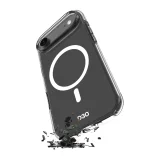 Etui pokrowiec na iPhone 17 Air TPU PC Impact Clear D3O MagSafe - przezroczyste