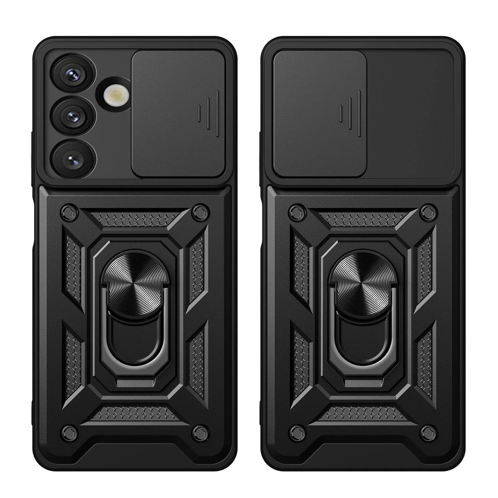 Etui pokrowiec na Samsung Galaxy S26 Plus Hybrid Armor Camshield - czarne 5