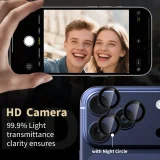 Poklopac za kameru za iPhone 14 Pro / Max / 15 Pro / Max / 16 Pro / Max / 17 Pro / Max - narančasta 3