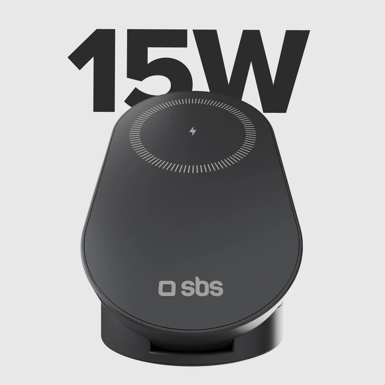 Stacja ładująca 3w1 bezprzewodowa składana do iPhone Apple Watch AirPods QI2 MFI - czarna 2