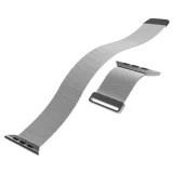 Nerezový remienok pre Apple Watch 38, 40, 41 mm Milanese – strieborný 10