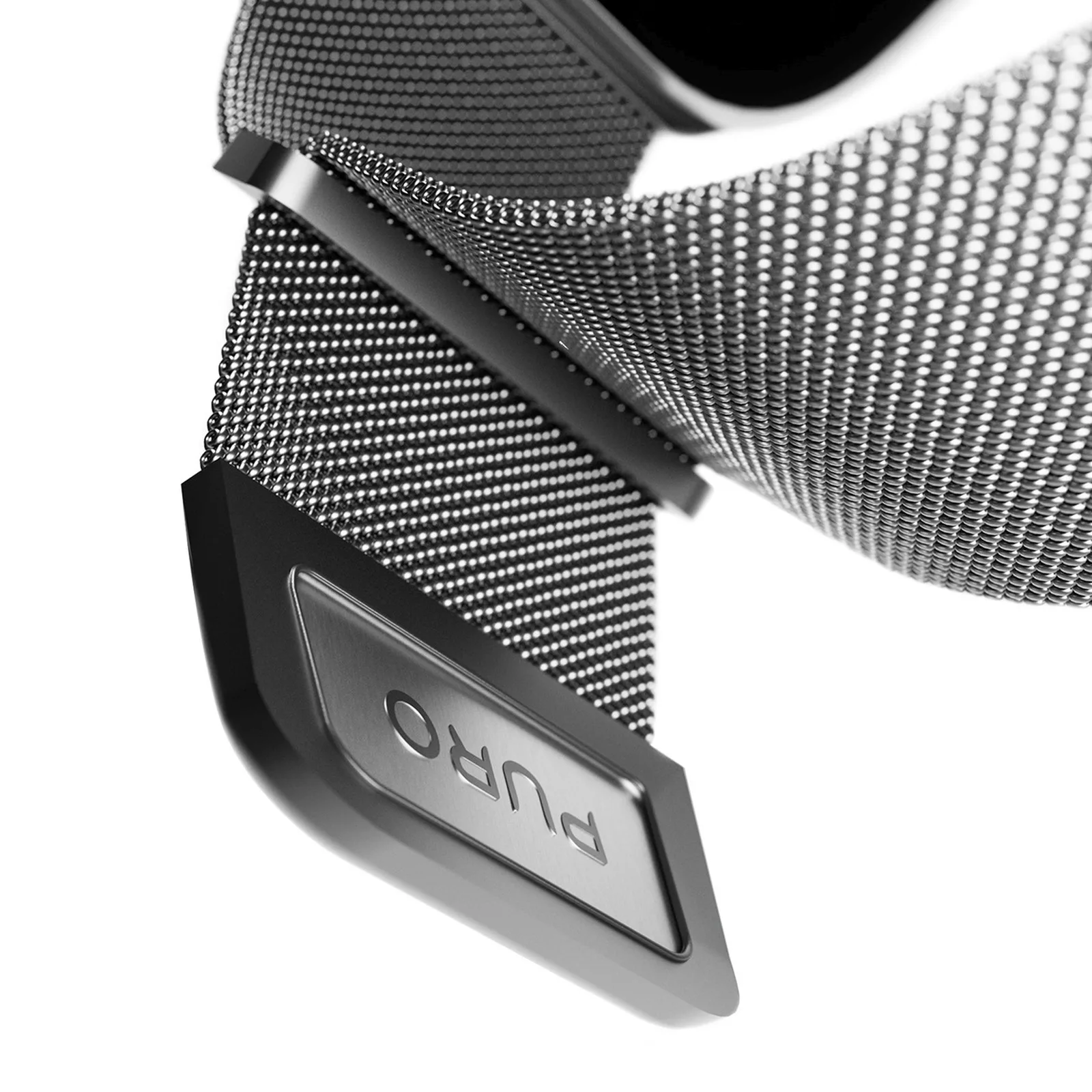 Nerezový remienok pre Apple Watch 42, 44, 45, 49 mm Milanese – strieborný 8