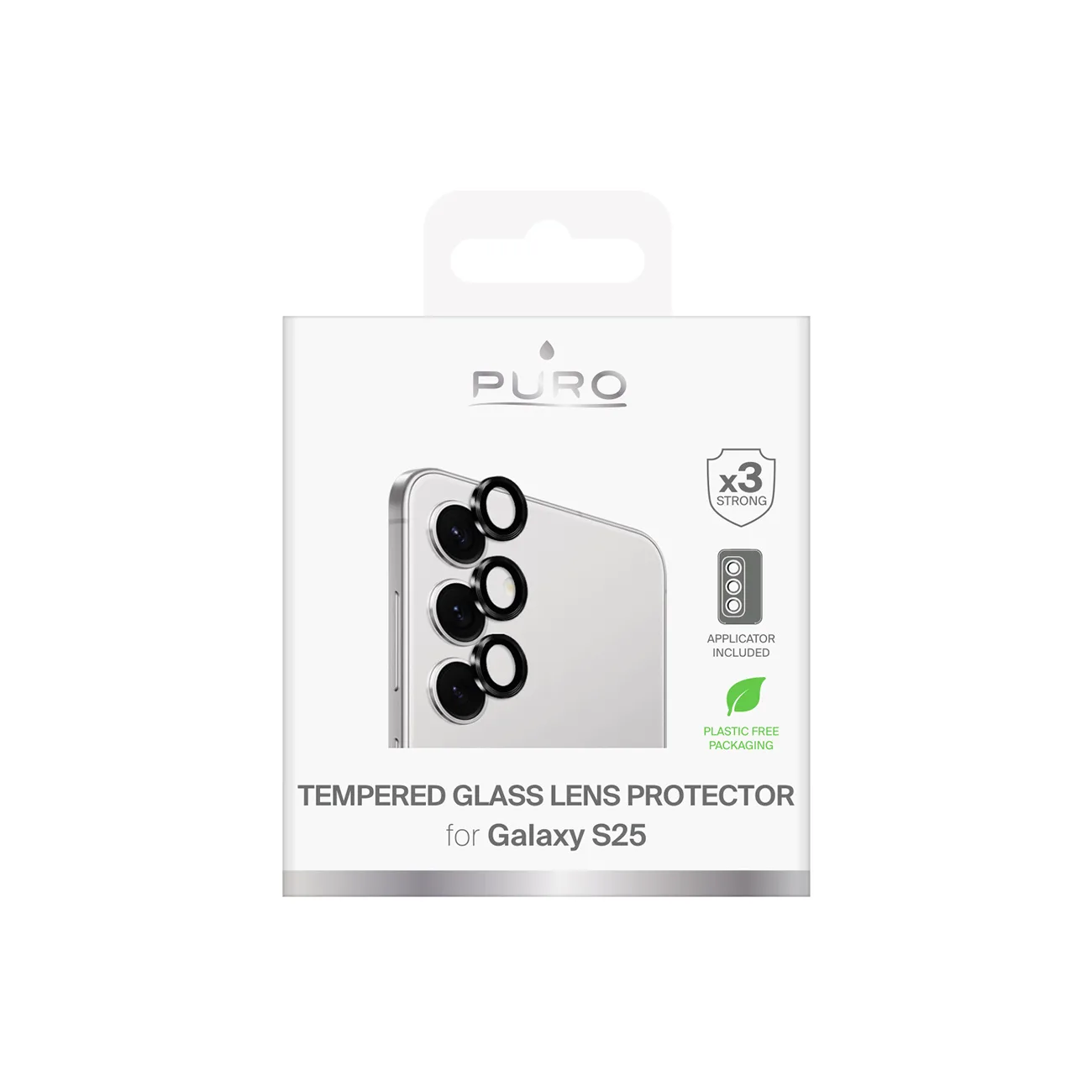 Szkło hartowane na soczewki aparatu do Samsung Galaxy S25 Single Camera Lens 2