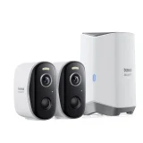 Kültéri megfigyelő készlet: 2 db 2K kamera, 16 GB, WiFi - Fehér 2