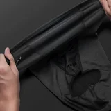Sturmhaube für Motorrad und Fahrrad, Winter, isoliert – schwarz 5