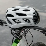 Blokada zapięcie zabezpieczenie do roweru kasku na szyfr kod - czarna 6