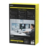 11 az 1-ben USB-C HDMI DP USB-A USB-C RJ45 PD 3,5 mm-es mini jack EU töltő dokkolóállomás – szürke 6