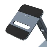 Sklopný hliníkový otočný stojan na tablet – sivý 6