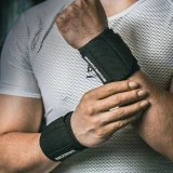 Bandaj sportiv stabilizator negru pentru încheietura mâinii - 2 buc. 4