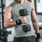 Bandaj sportiv stabilizator negru pentru încheietura mâinii - 2 buc. 8