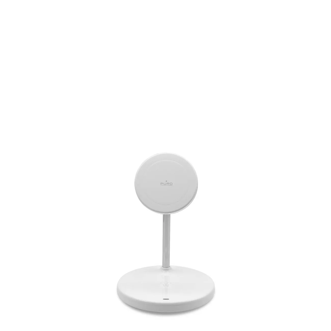 Încărcător wireless 3-în-1 cu suport pentru iPhone și AirPods, USB-A - alb 3