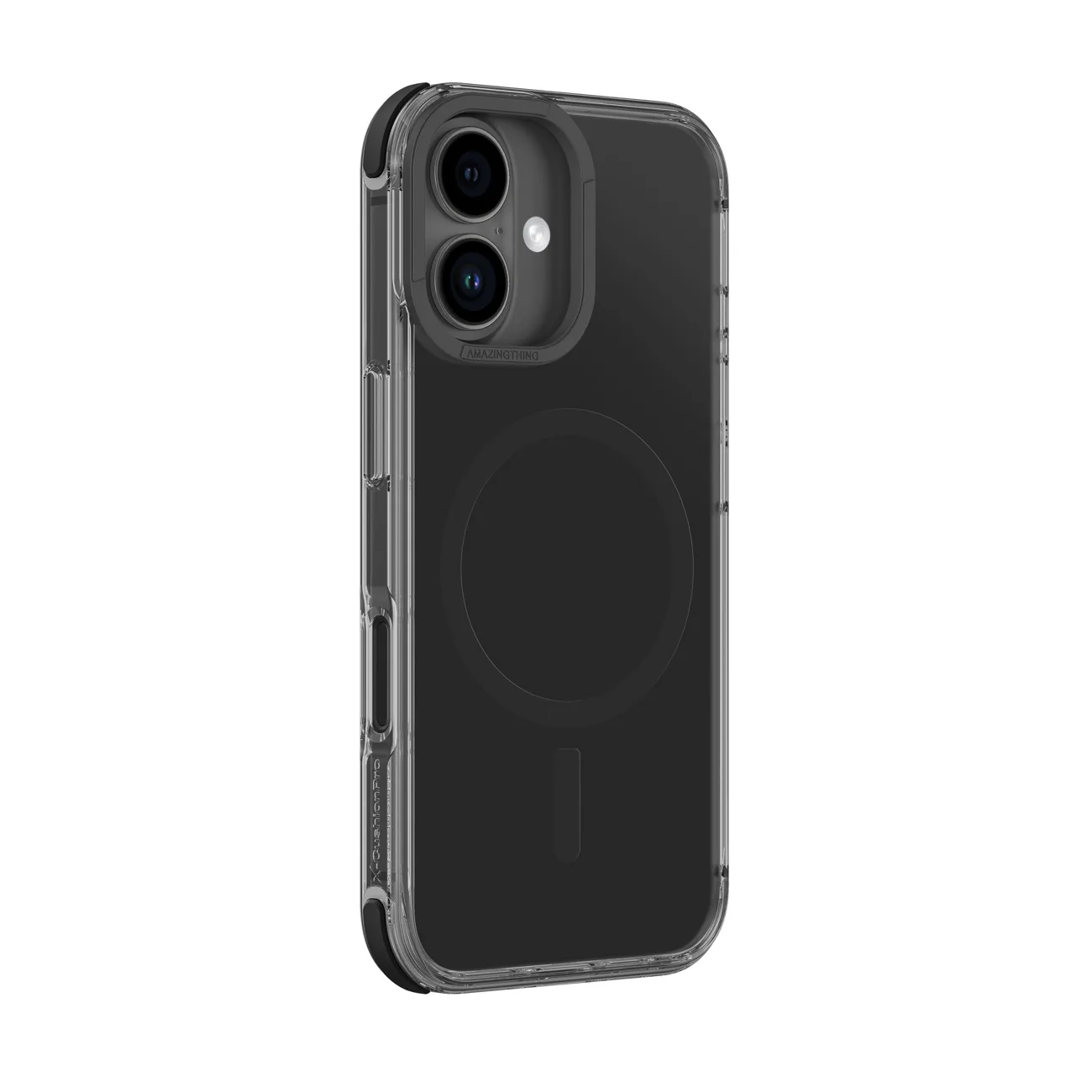 Etui silikonowe pokrowiec do iPhone 16 Omni Mag Case - czarne 2