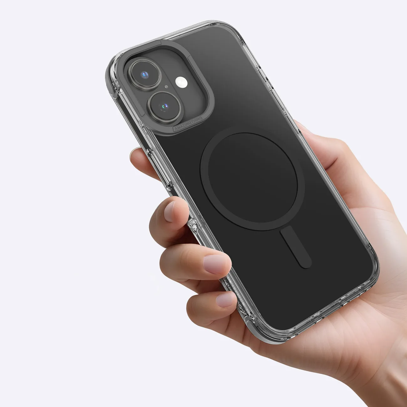Etui silikonowe pokrowiec do iPhone 16 Omni Mag Case - czarne 5
