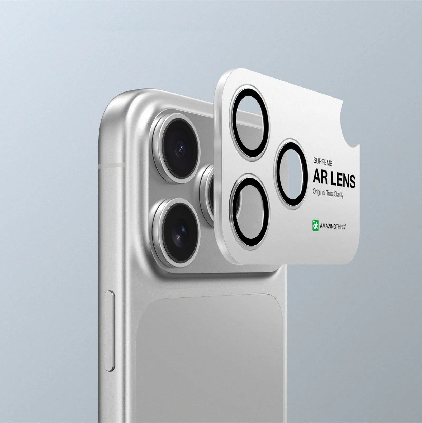 Sticlă pentru camera iPhone 17 Pro / Pro Max cu ramă din aluminiu negru Sticlă pentru lentilă 6