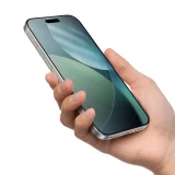 Szkło hartowane matowe na iPhone 17 Pro Titan Matte FusionFilter 7 8