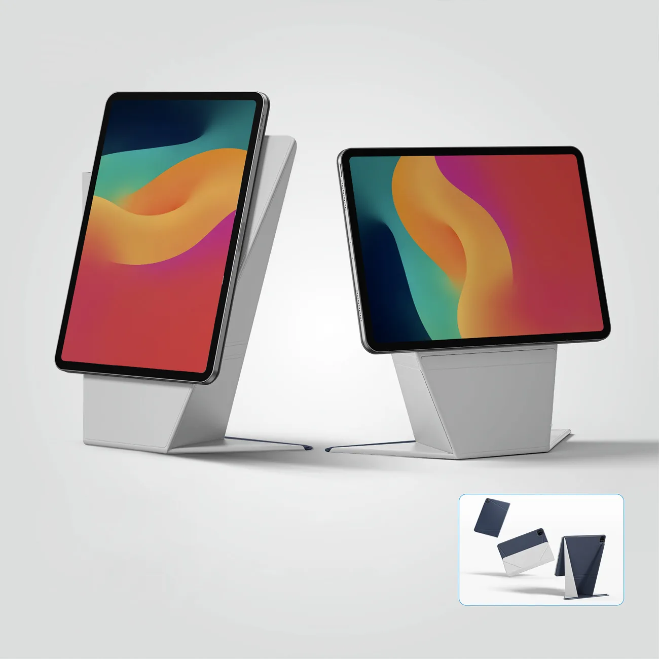 Husă de protecție cu suport pentru iPad Air M3 11'' - albastru 6