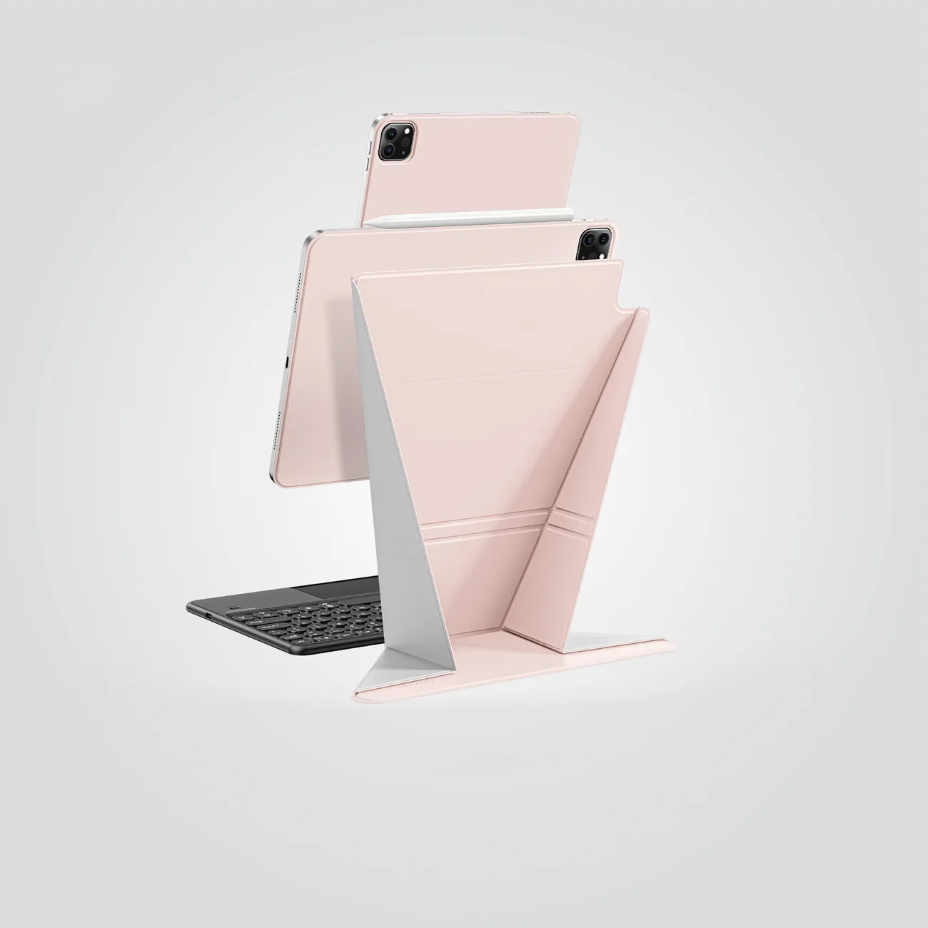 Schutzhülle mit Ständer für iPad Air M3 11'' – rosa 5
