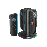 Nabíjacia stanica pre 2 ovládače Nintendo Switch – čierna 2