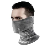 Többfunkciós sportos bandana sí nyakmelegítő, egy méretben - szürke 2