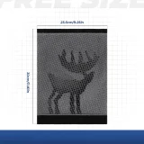 Multifunktionales Sport-Bandana-Skihalswärmer, Einheitsgröße – schwarz 6