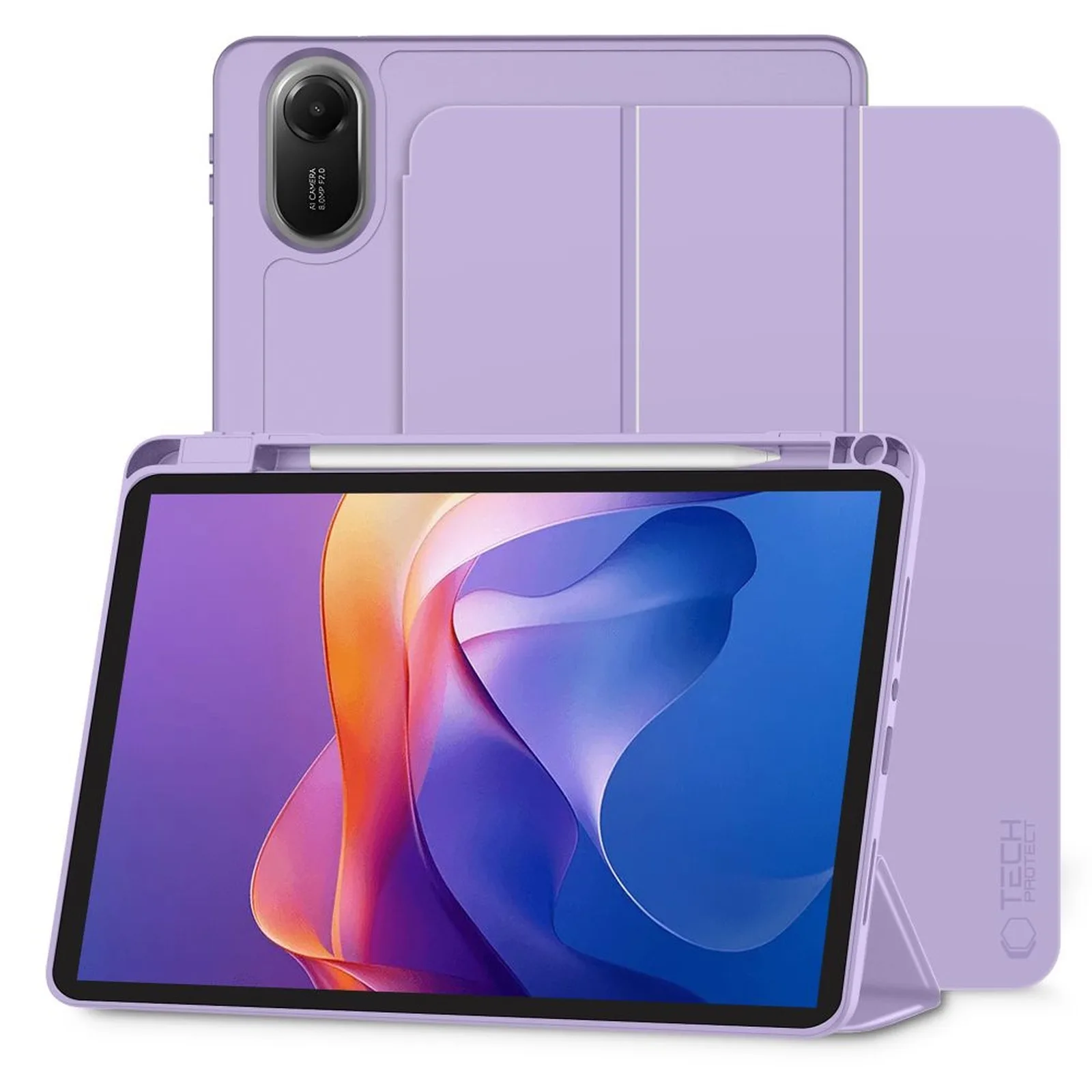 Xiaomi Redmi Pad 2 11.0 SmartCase tolltartó - lila